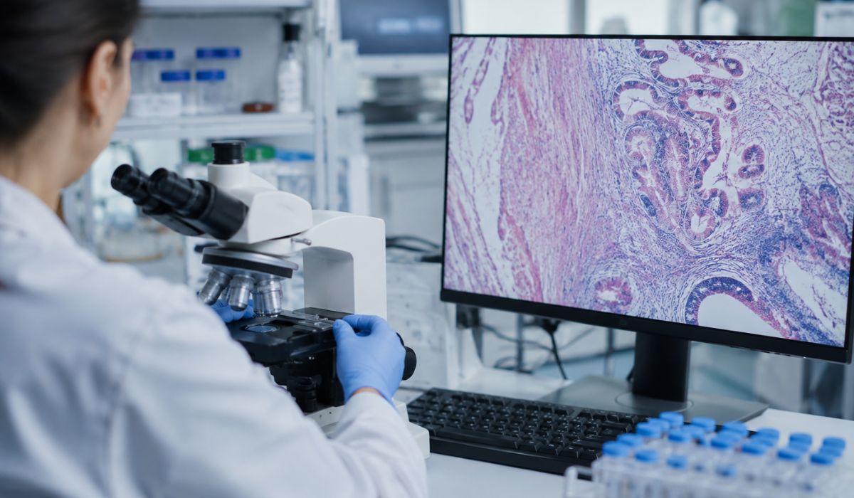 Un inhibidor oral de RAS logra respuestas duraderas en algunos pacientes con cáncer de pulmón previamente tratado 1 Investigacion biomedica en el laboratorio